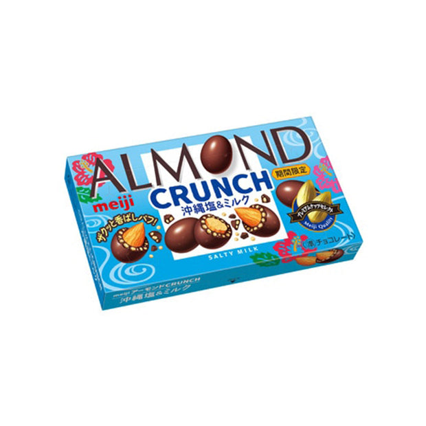 Meiji Almond Chocolate Crunch Okinawa Salty Milk