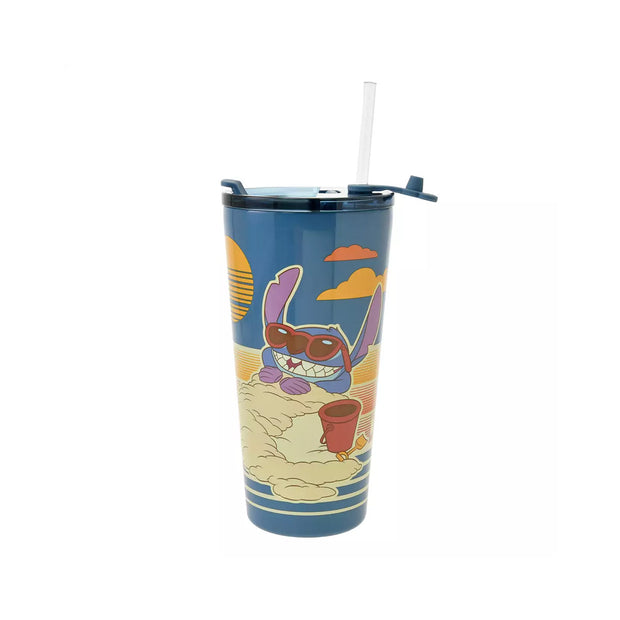Disney Lilo & Stitch Stainless Steel Tumbler No Bad Days