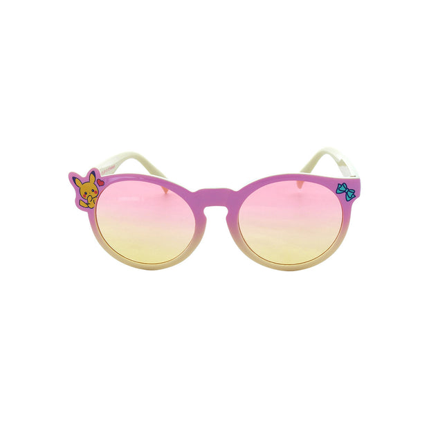 Pokemon Pikachu Kids Sunglasses: Beige x Purple