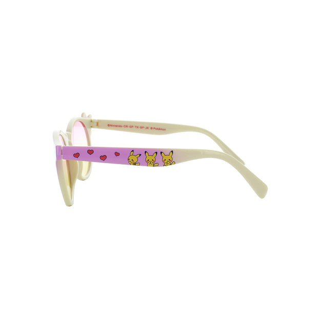 Pokemon Pikachu Kids Sunglasses: Beige x Purple