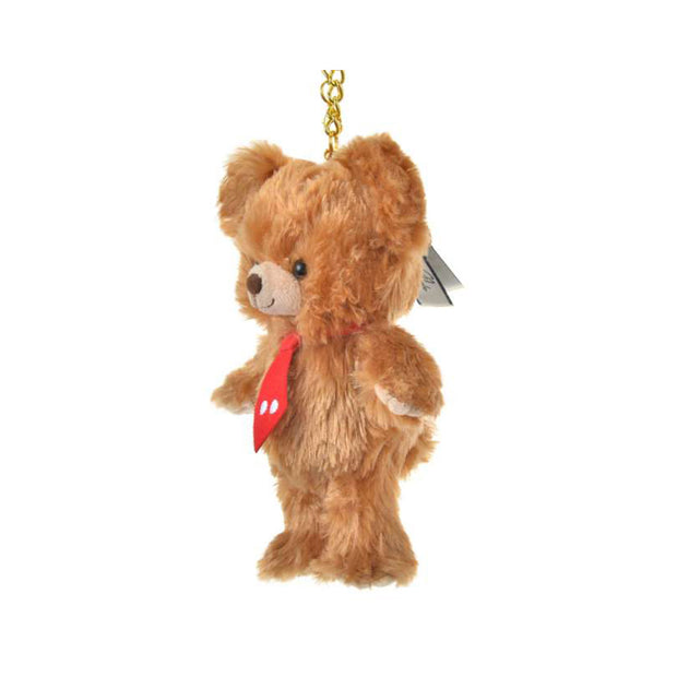 Disney UniBearsity Keychain Plush: Mocha
