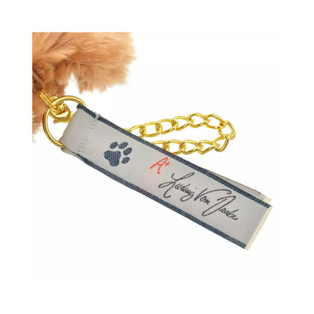 Disney UniBearsity Keychain Plush: Mocha