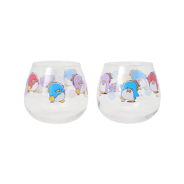Sanrio Dance & Music Tuxedo Sam Glass Set of 2
