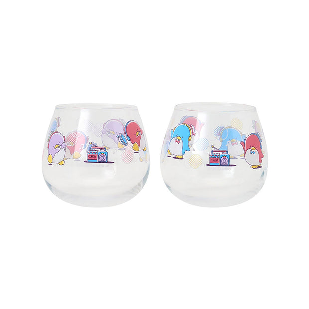 Sanrio Dance & Music Tuxedo Sam Glass Set of 2