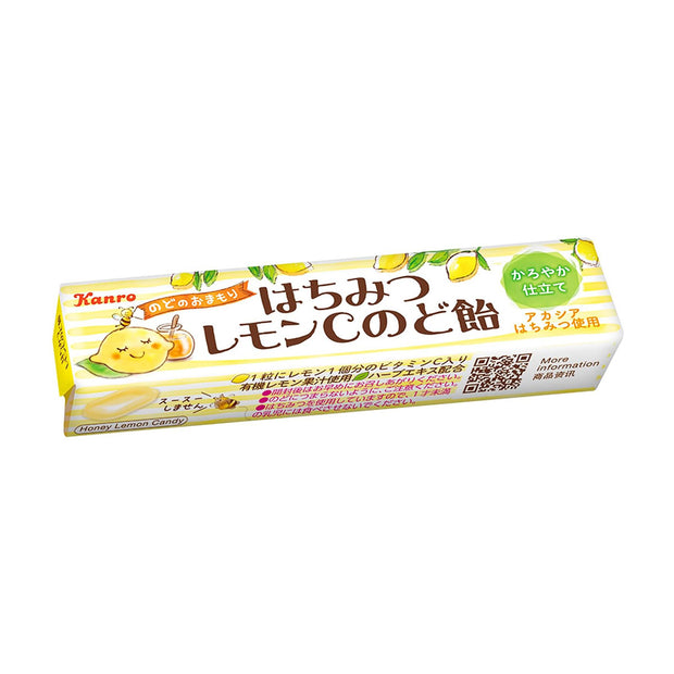 Kanro Honey Lemon C Throat Lozenges
