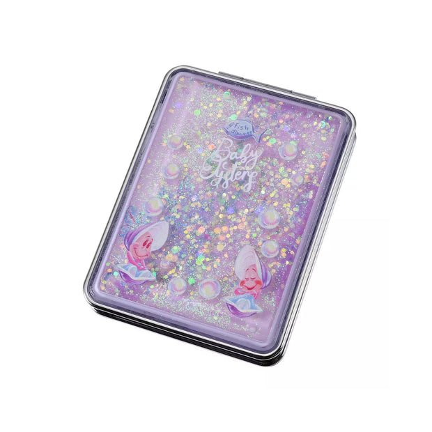 Disney Young Oyster Shell Mirror with Water-In Effect