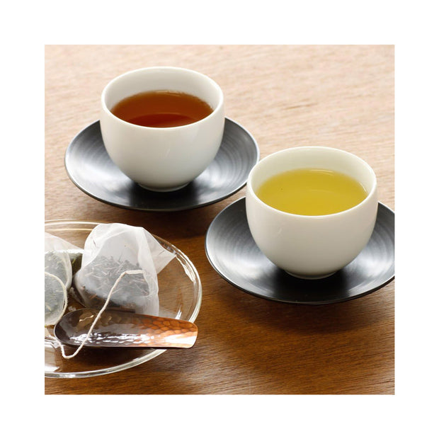 Rikyuen Kyoto Black and White Tea Set