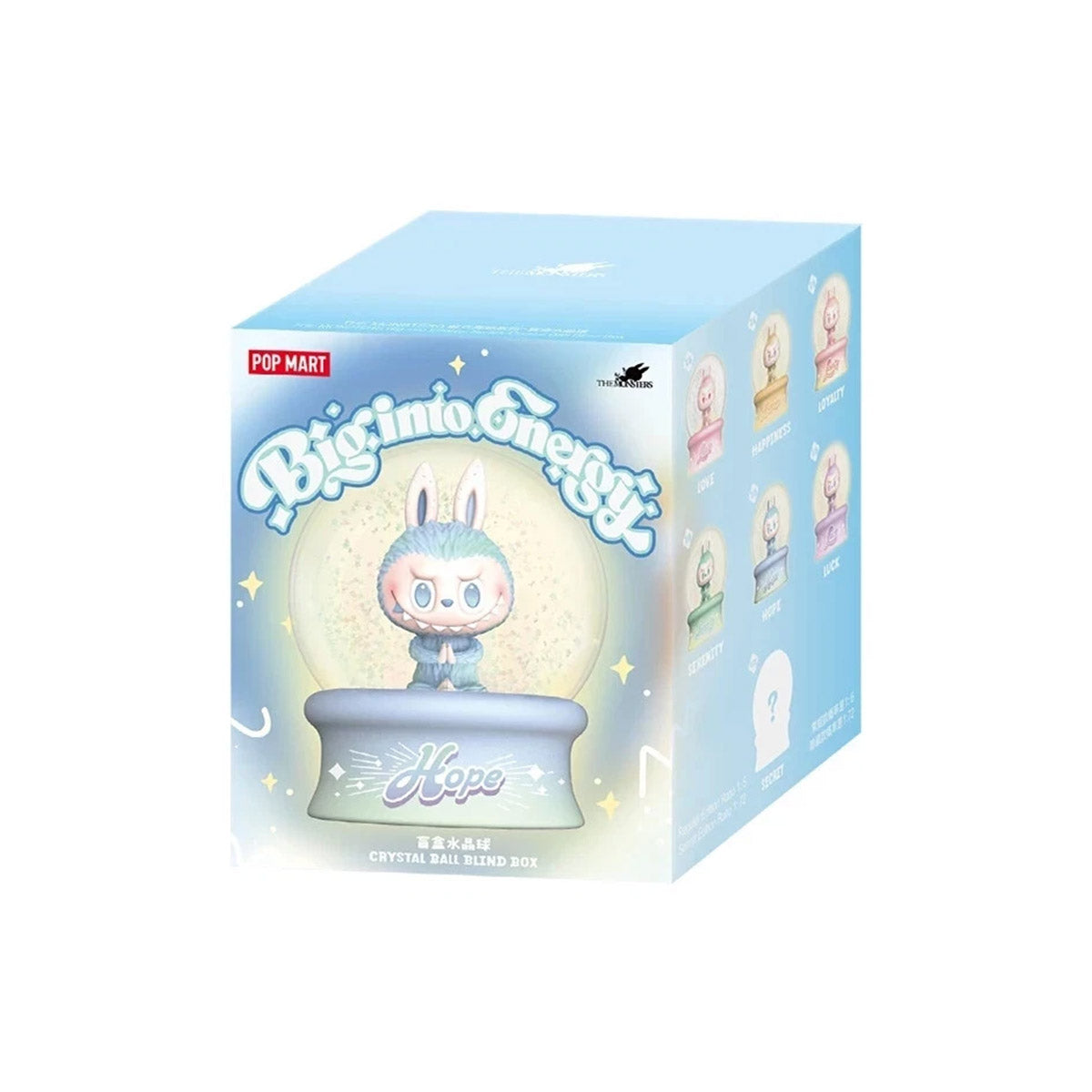 LABUBU ID:本我 POP MART Biginto Energy THE MONSTERS Big into Energy Series-Vinyl Plush Pendant