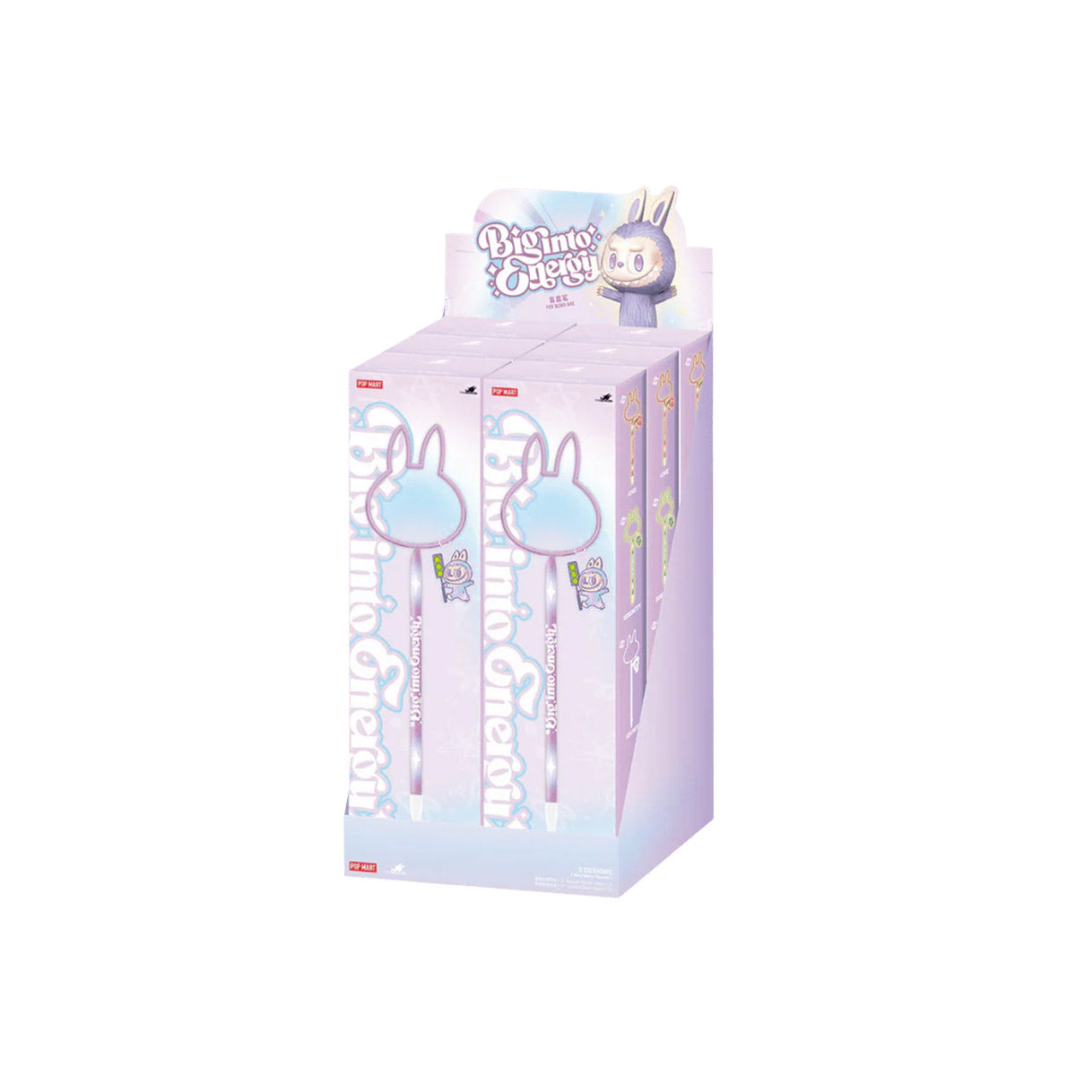 POP MART Big into Energy 1カートン（6個入り）未開封 ラブブ Big into Energy アソートボックス シュリンク付き 未