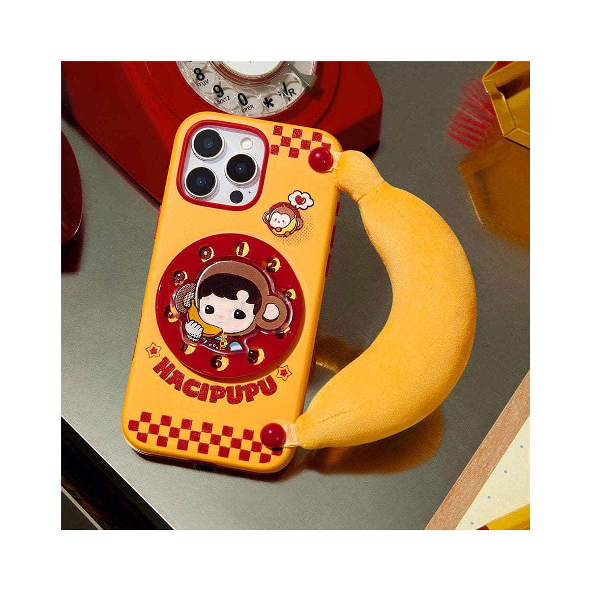 Hacipupu Rolling Time Machine Series iPhone 15 Pro Max Ca