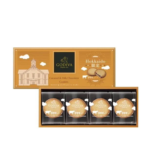 Godiva Hokkaido Caramel & Milk Chocolate Cookies