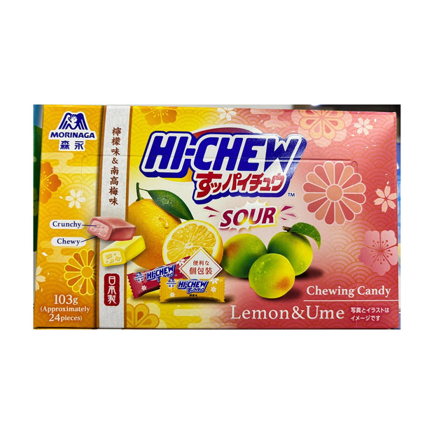 Hi-Chew Sour Lemon and Ume