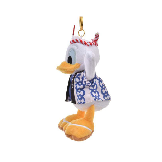 Disney Donald Plush Keychain Japanese Matsuri Collection