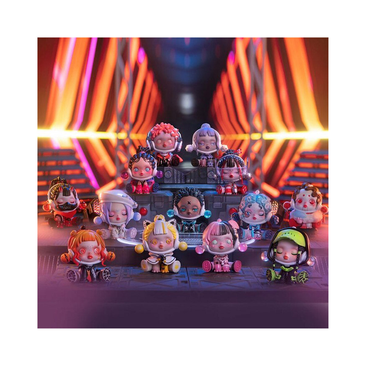 Skullpanda City of Night Series アソートボックス Pop Mart Skullpanda City of Night Series