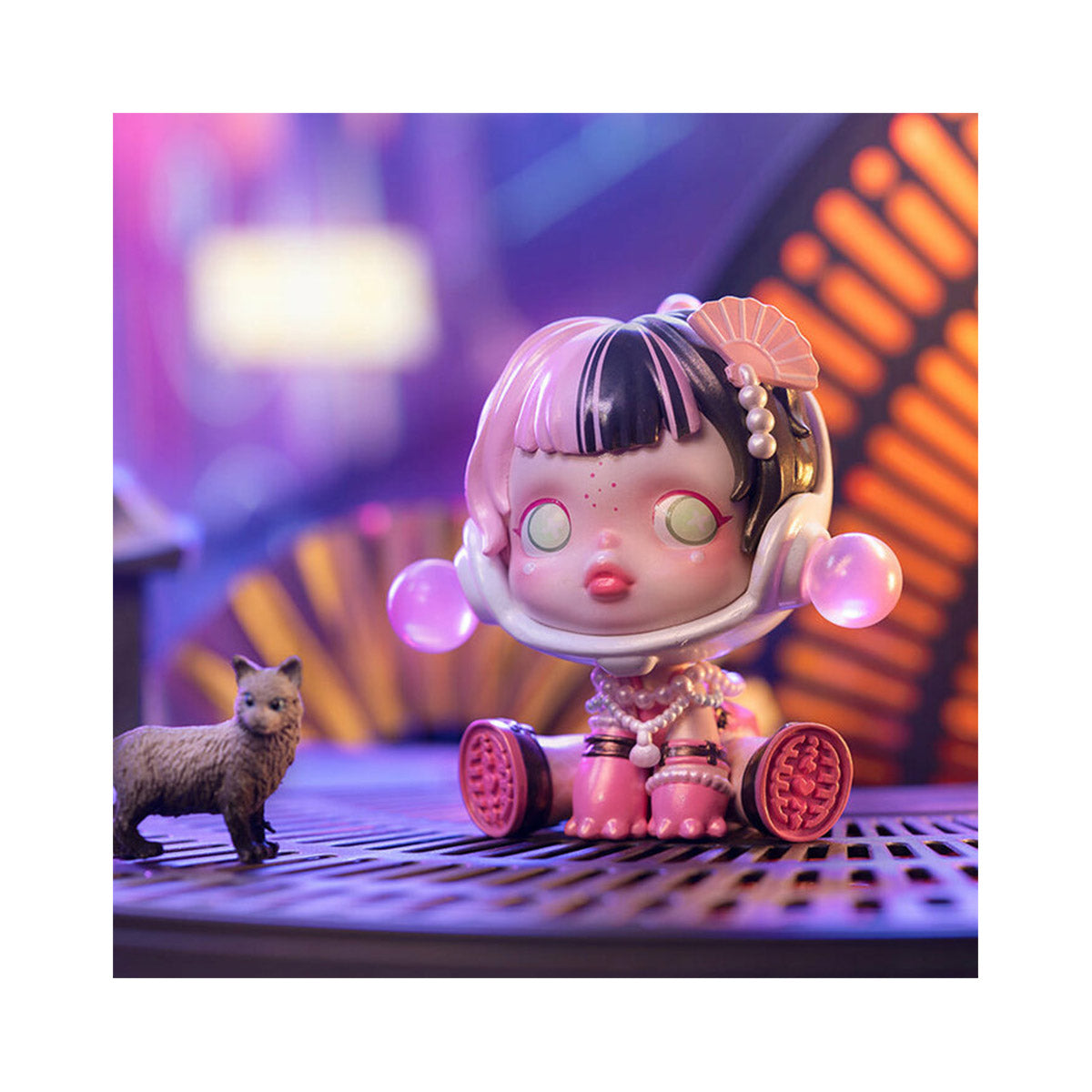 【正規品】【シークレット】大幅値下げ！POP MART新作SKULLPANDA Pop Mart Skullpanda City of Night Series