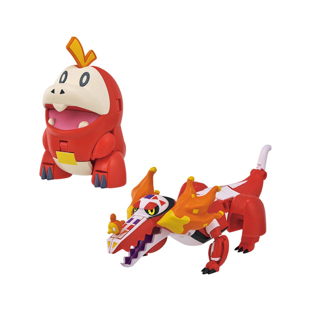 Pokemon Fuecoco to Skeledirge Transformer