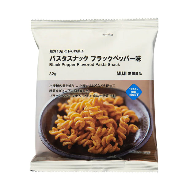 Muji Black Pepper Flavored Pasta Snack