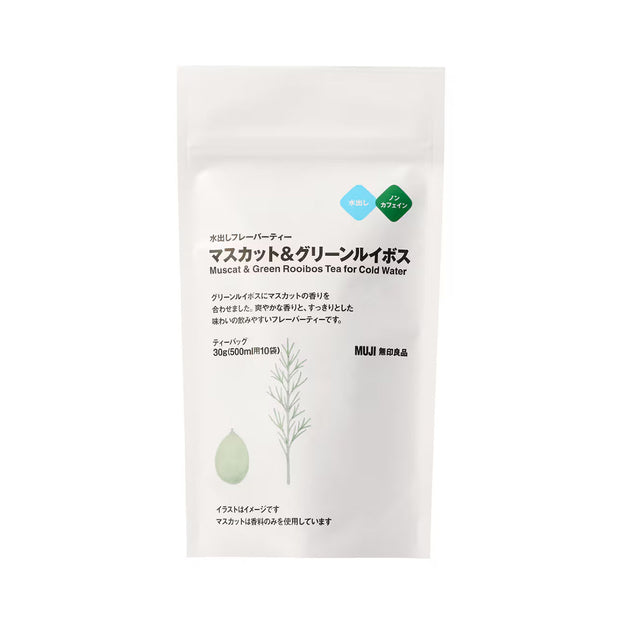 Muji Muscat & Green Rooibos Tea for Cold Water