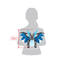 Pokemon All Star Collection Small Plush Toy: Mega Charizard X thumbnail 5