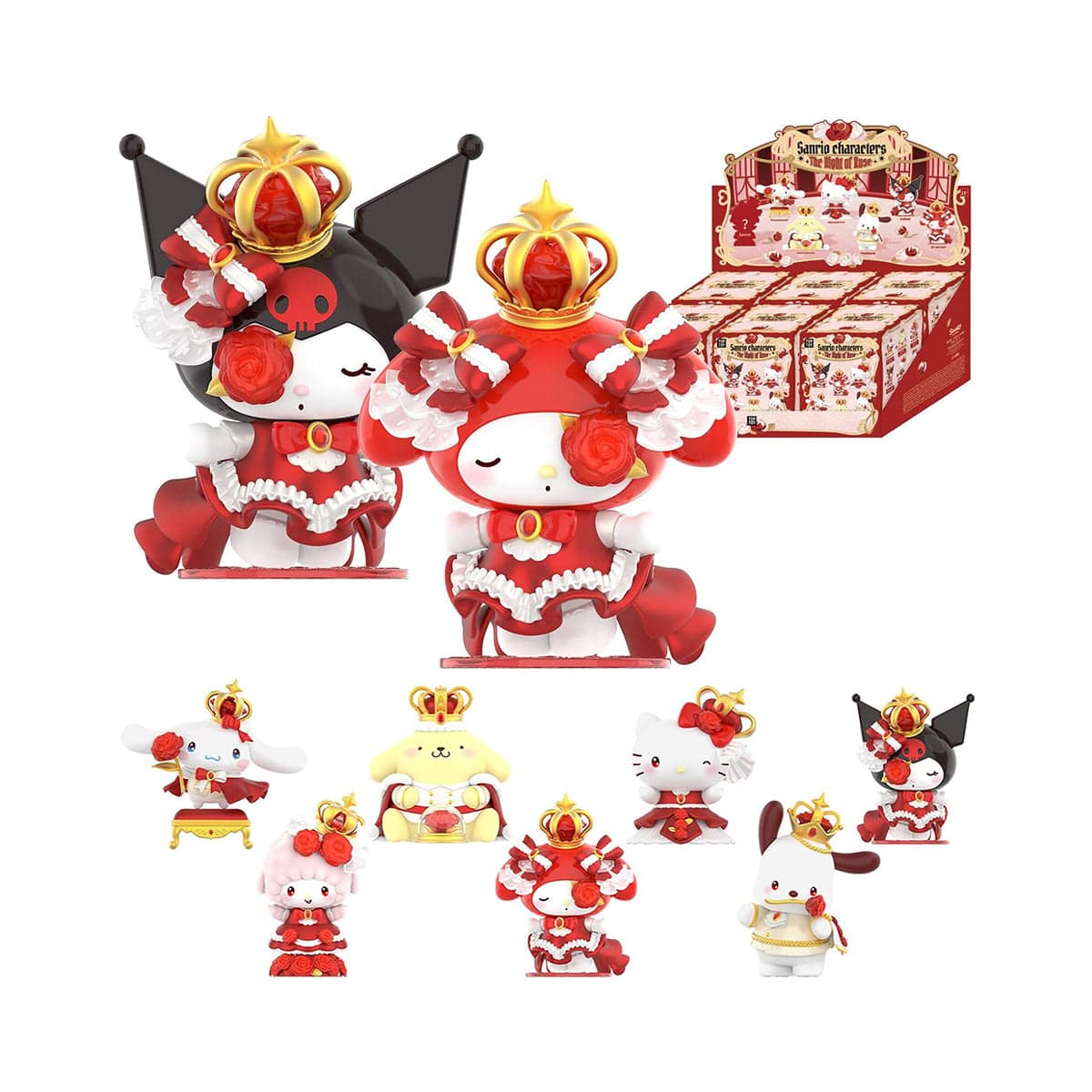 Top Toy Sanrio Rose Night Series: Full Set