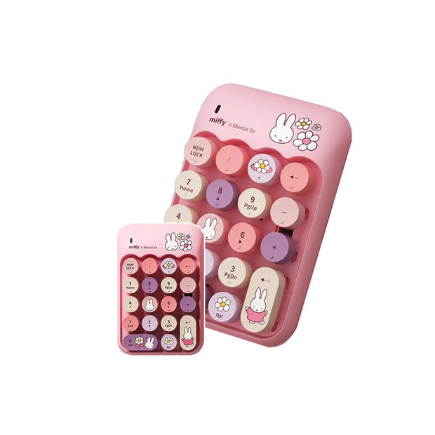 Miffy Wireless Numeric Keypad: Pink