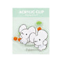 Pokemon Die-cut Acrylic Clip: Tandemaus thumbnail 1