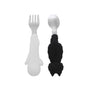 Starbucks Halloween 2025 Cutlery Set with Case: Cat and Ghost thumbnail 2