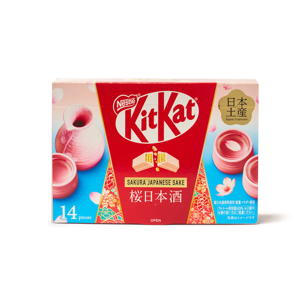 Kit Kat Sakura Japanese Sake