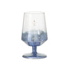 Starbucks Reserve 2025 Stem Glass: Metallic Blue
