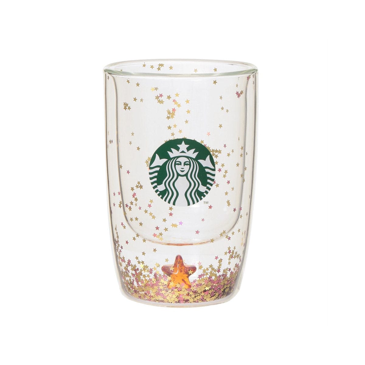 Starbucks Holiday 2025 Double Wall Heat-Resistant Glass S