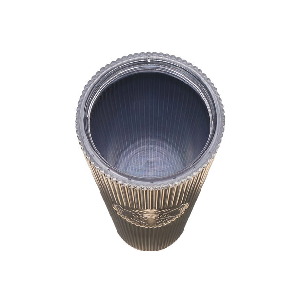 Starbucks 2025 Champagne Gold Logo Cold Cup Tumbler