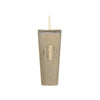 Starbucks 2025 Champagne Gold Logo Cold Cup Tumbler