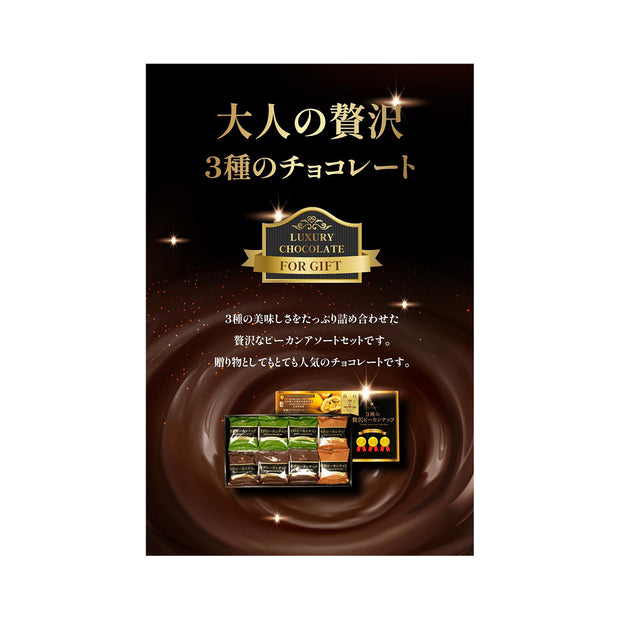 Salon de Royal 3 Types of Luxury Pecan Nut Chocolates