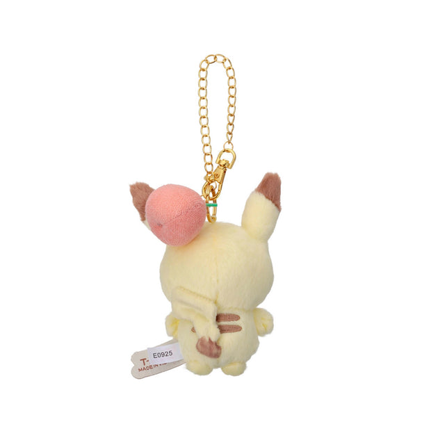 Pokemon PokePeace Plush Mascot with Chain: Pikachu