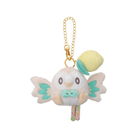 Pokemon PokePeace Plush Mascot with Chain: Rowlet