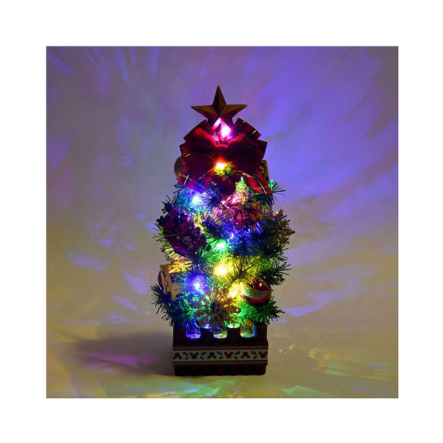 Disney Christmas Tree Light-Up Mickey, Minnie, and Pluto