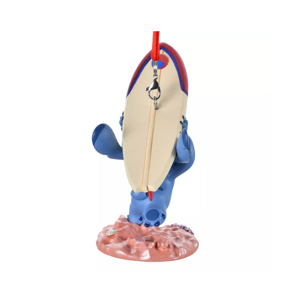 Disney Stitch Surfboard Christmas Ornament