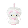 Sanrio White Frill Mascot Holder: Hello Kitty