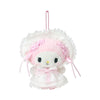 Sanrio White Frill Mascot Holder: My Melody