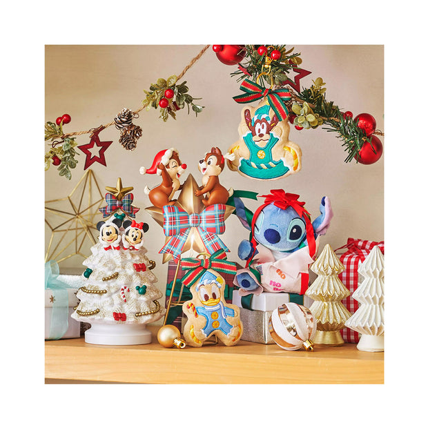 Disney Christmas Plush Keychain: Stitch