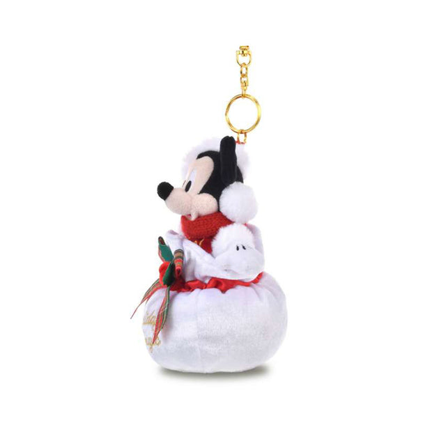 Disney Christmas Plush Keychain: Mickey Mouse