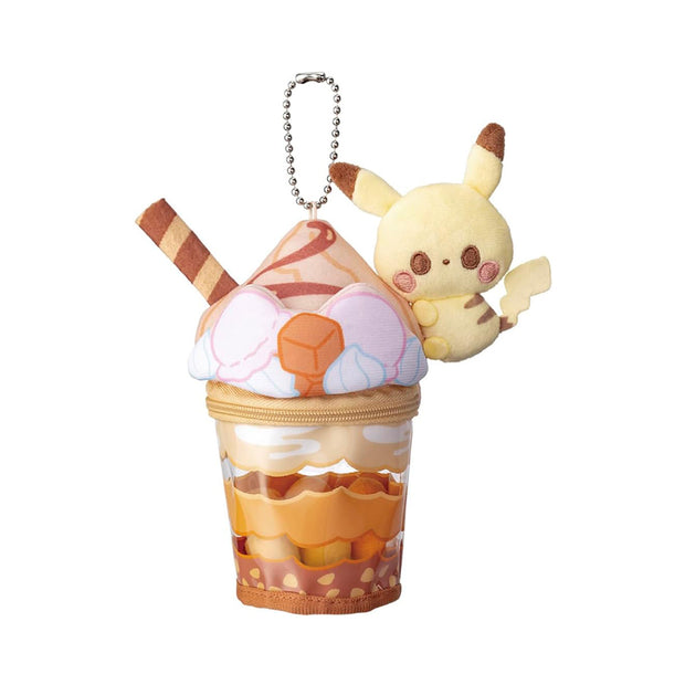 Pokemon PokePeace Parfait Plush Charm: Pikachu’s Caramel