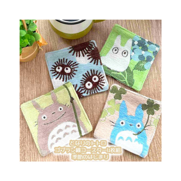 Ghibli My Neighbor Totoro Gobelin Coaster Set of 4