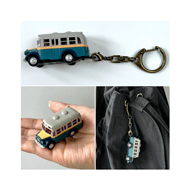 Ghibli My Neighbor Totoro Pullback Keychain Bonnet Bus
