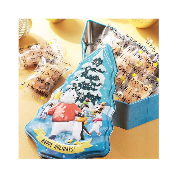 Kaldi Christmas Tree Tin