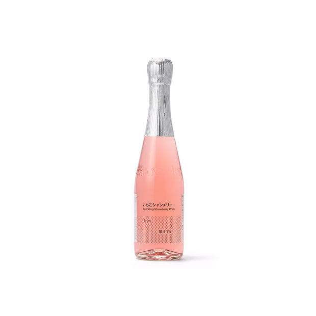 Muji Sparkling Strawberry Drink