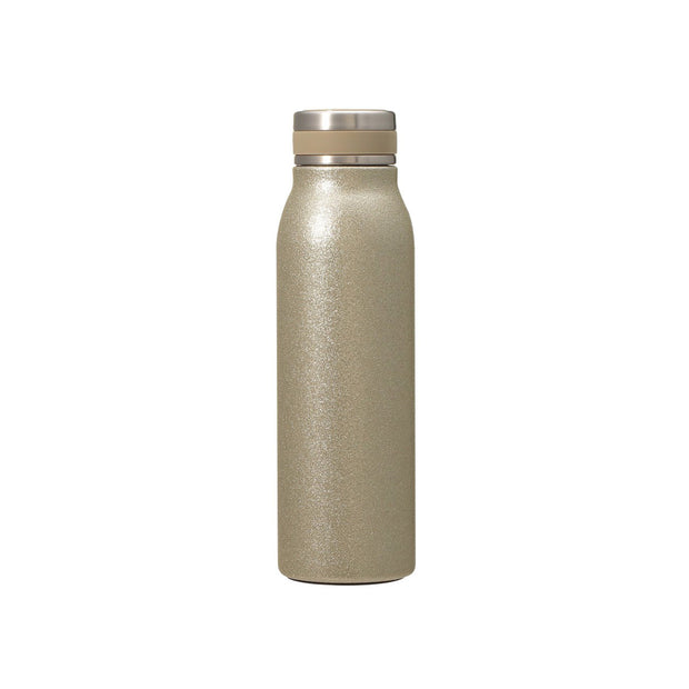 Starbucks Holiday 2025 Champagne Gold Glitter Bottle