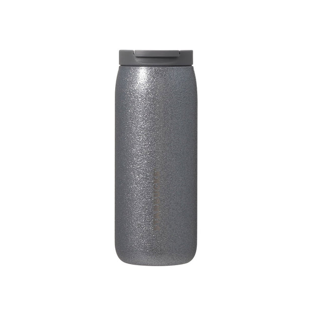 Starbucks Holiday 2025 Can-Shaped Glitter Gray Bottle