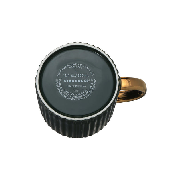 Starbucks Holiday 2025 Medal Green Mug