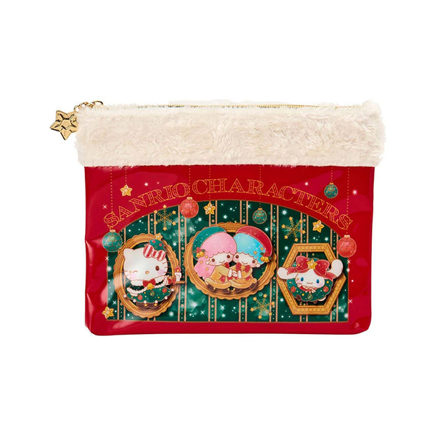 Sanrio Flat Pouch Christmas 2025